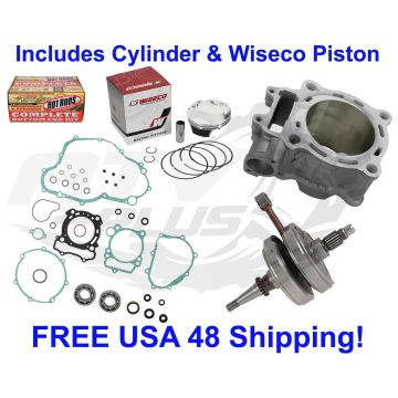 YZ250F 2008-2011 Yamaha Top & Bottom End Rebuild Kit Cylinder Piston & T Chain