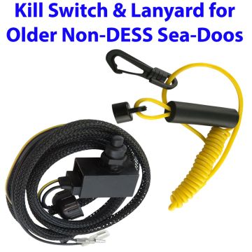 Sea Doo Safety Tether Kill Stop Switch Button All 1989-1995 & 1996 GTS SP SPI
